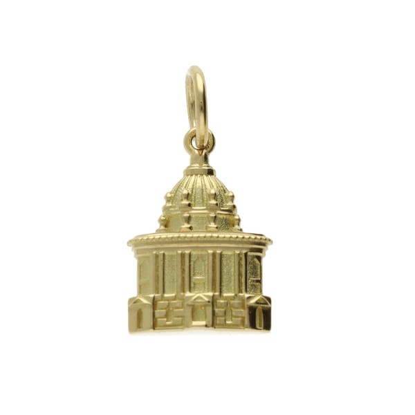 Radcliffe Camera Charm Gold